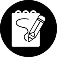 Sketching Vector Icon
