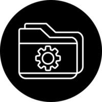Folder Management Vector Icon