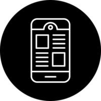 Mobile App Vector Icon