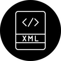 Xml File Vector Icon