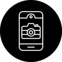 icono de vector de fotografía