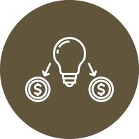 Light Bulb Vector Icon