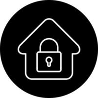 Home Security Vector Icon