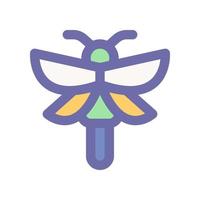 dragonfly icon for your website design, logo, app, UI. vector