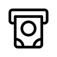 atm icon for your website design, logo, app, UI. vector