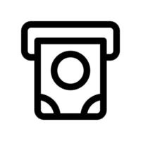 atm icon for your website design, logo, app, UI. vector