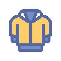 jacket icon for your website design, logo, app, UI. vector