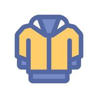 jacket icon for your website design, logo, app, UI. vector