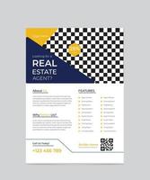 Real estate Flyer Design template vector