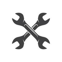 mecánico herramientas logo vector