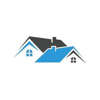 roof houses logo vector