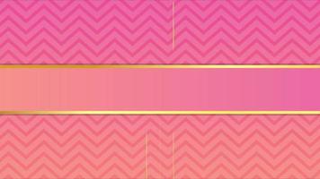 Animated Modern luxury abstract background with golden line elements. gradient pink gold for presentation video