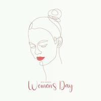 happy international womens day design vector