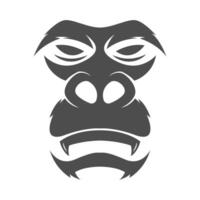 Gorilla logo icon design vector