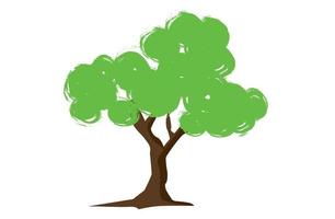 Tree, Hand drawn style, vector illustration.