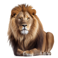 Lion pour décoration projet sur une transparent Contexte png