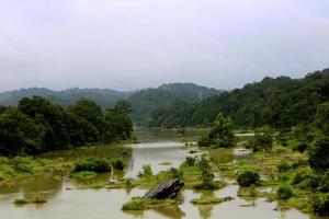 Beautiful View of Sharavati River. photo