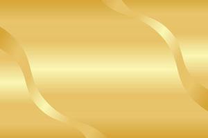 Gold Wave Background Design vector