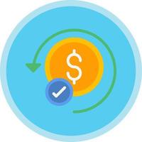 Cashback Guarantee Vector Icon Design