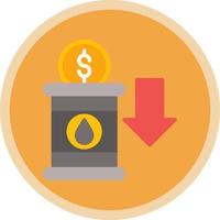 Oil Investing Vector Icon Design