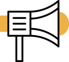 Megaphone Vector Icon Design