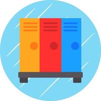 Locker Vector Icon Design