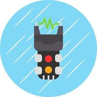 Stun Gun Vector Icon Design