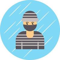 Robber Vector Icon Design