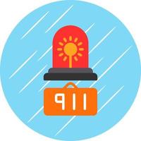 911 Call Vector Icon Design