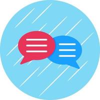 Chatting Vector Icon Design