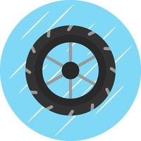 Tires Vector Icon Design