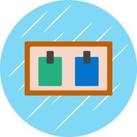 Noticeboard Vector Icon Design