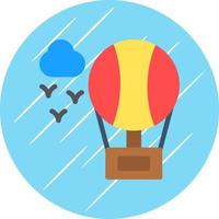 Air Balloon Vector Icon Design