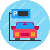 Parking Vector Icon Design