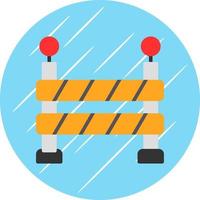 Barrier Vector Icon Design