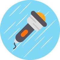 Flashlight Vector Icon Design