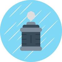 Tear Gas Vector Icon Design