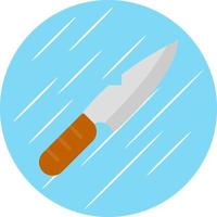 diseño de icono de vector de cuchillo