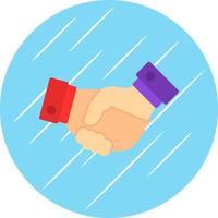 Handshake Vector Icon Design