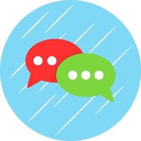 Conversation Vector Icon Design