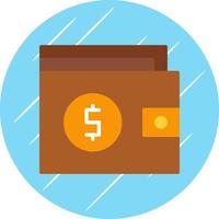 Wallet Vector Icon Design