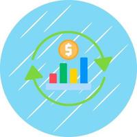 Return On Investment Vector Icon Design