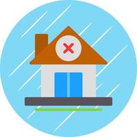 No Home Vector Icon Design