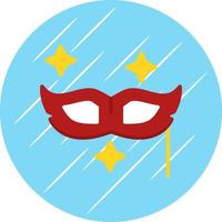 diseño de icono de vector de mascarada