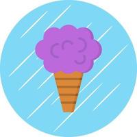 Cotton Candy Vector Icon Design