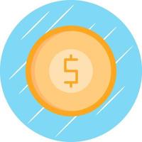 Coin Vector Icon Design