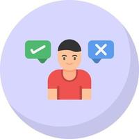 Decision Maker Vector Icon Design