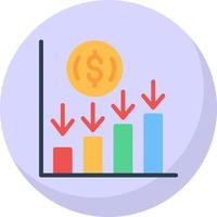 Average Dollar Sale Vector Icon Design