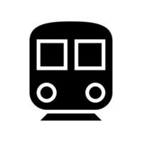 tren vector icono. ferrocarril ilustración signo. tranvía símbolo. público transporte logo.