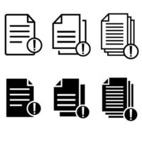 Guide booklet and user guidance reference icons. Vector book or information document web icons.